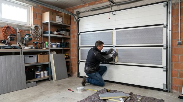 Les meilleures solutions pour isoler une porte de garage sectionnelle